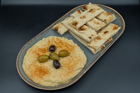 Houmous & Flat Bread