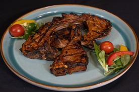 Lamb Chops - Served with Flatbread (4pcs)