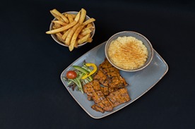 Lamb Strips - Served with Flatbread (4pcs)